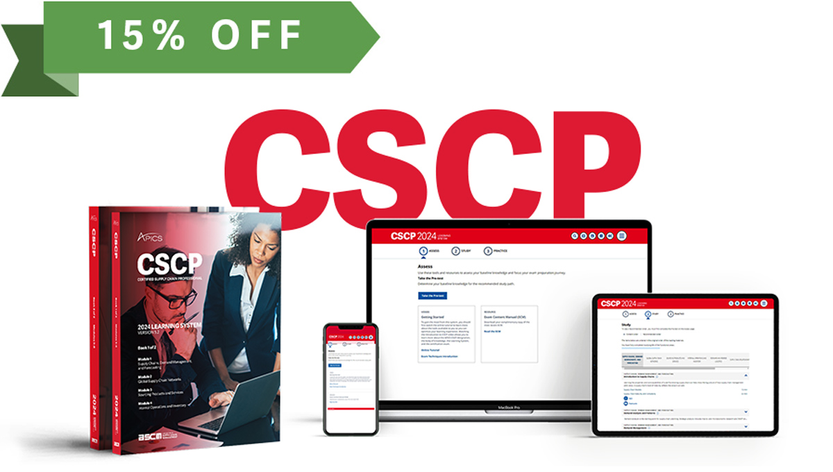 APICS CSCP - Supply Chain Management Certification | ASCM